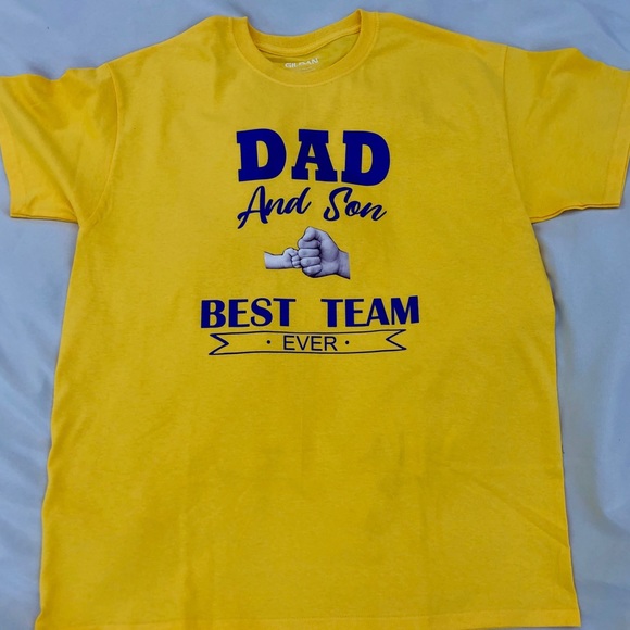 Happy father day T-shirt names are personalized - Picture 1 of 1